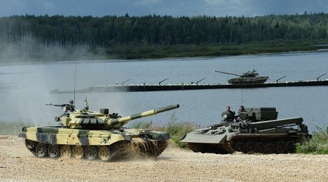 Spectacular Army Games: Tanks traverse river, armored vehicles push their limits (PHOTOS, VIDEOS)