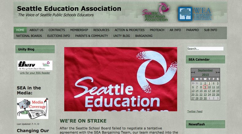 School's out! Seattle teachers stage 1st strike in 30 years for higher pay