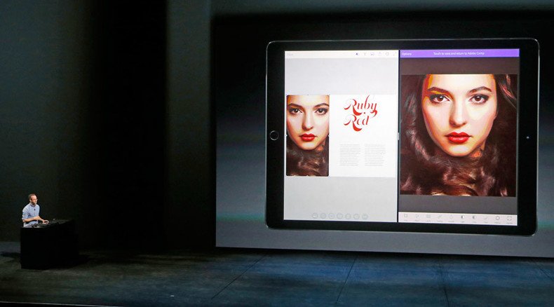 ‘White tech dude says woman should smile’: Apple accused of sexism in Keynote presentation
