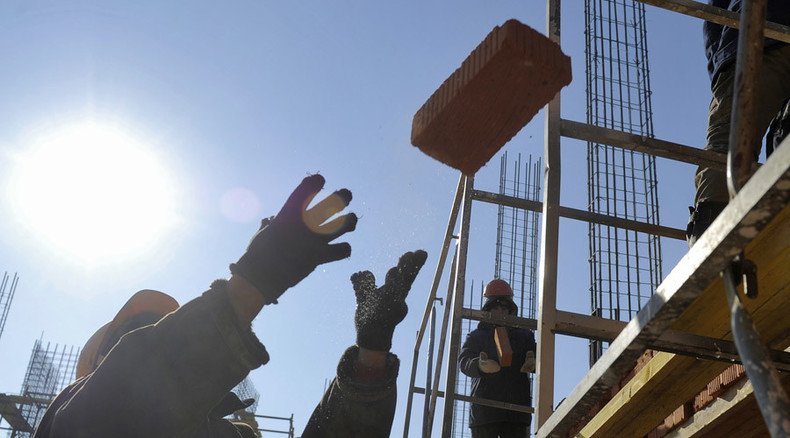 Russian factory pays workers in bricks