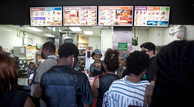 New York becomes first state in US to mandate $15 wage for fast food workers