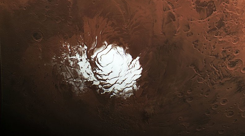Ice-spy: Amazing new pictures of Mars’ frozen polar caps