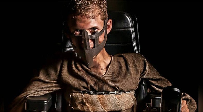 Shiny and chrome: College student turns his wheelchair into impressive ‘Mad Max’ cosplay