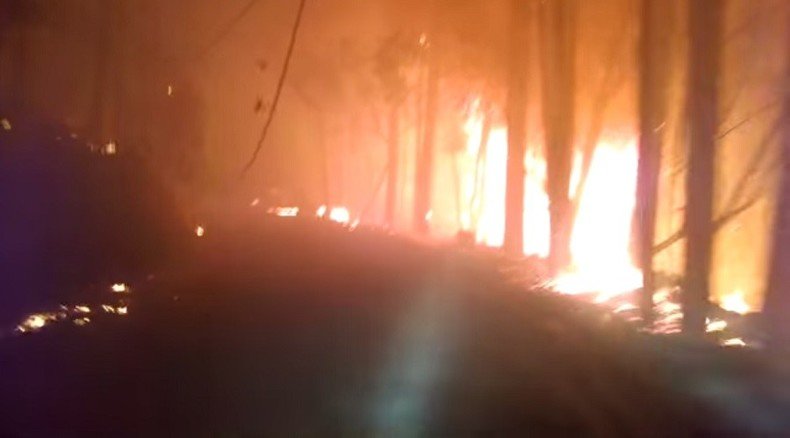 Man risks life during harrowing drive to escape Valley Fire (VIDEOS)