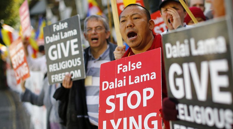 Dalai Lama’s UK visit met with Buddhist sect protests