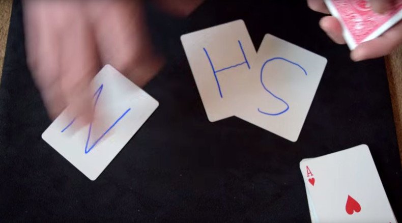 New deal? Welsh magician creates Jeremy Corbyn card trick (VIDEO)
