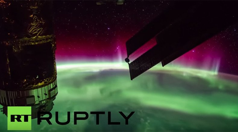 Mind-blowing view from best spot: Northern lights captured by International Space Station (VIDEO)