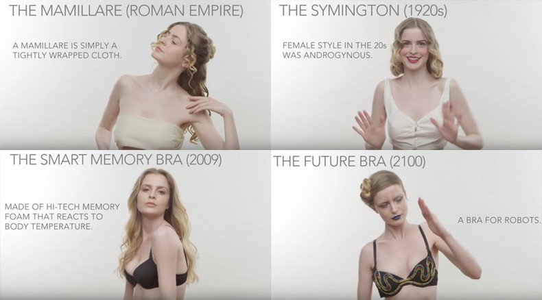 To protect & uphold: Bra evolution in one amazing video