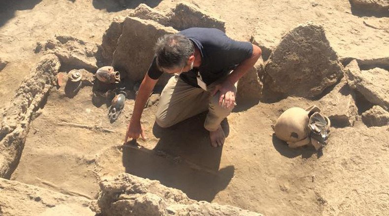 'Miracle': Ancient pre-Roman tomb unearthed in Pompeii, Italy, after 2,000yrs