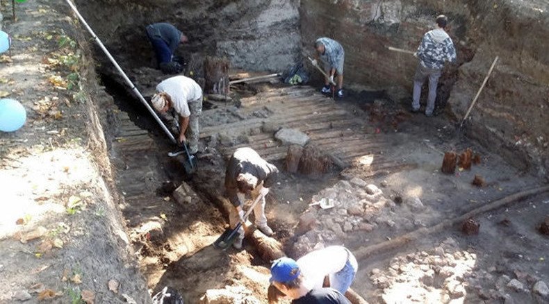 Archeologists unearth Moscow’s oldest street