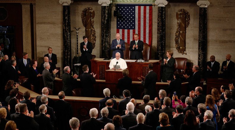 ‘If we want security, let us give security’: Pope Francis gives historic speech in Congress