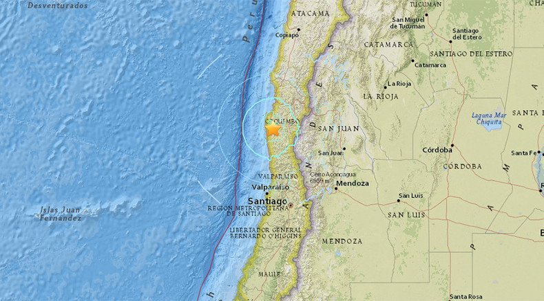 6.2 quake, aftershocks strike central Chile