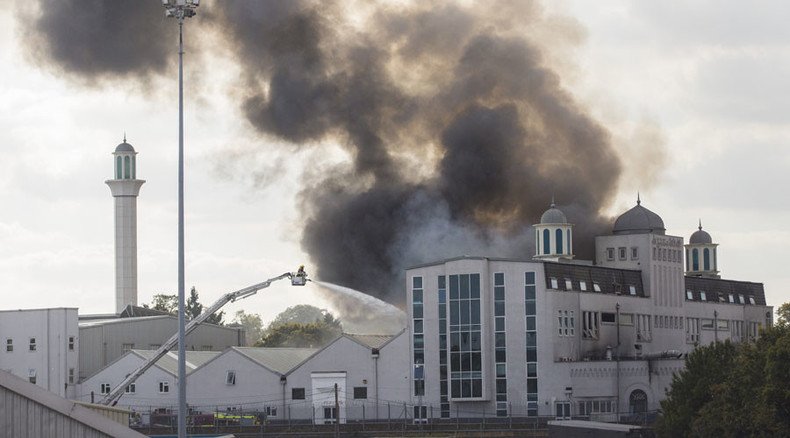 Two teens arrested over suspected arson at Baitul Futuh Mosque in London