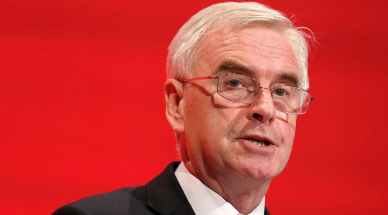 ‘Resistance movement’: Labour will back all strikes ‘automatically,’ says McDonnell