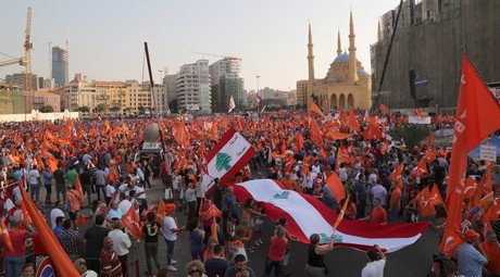 Thousands rally in Beirut calling to elect president by popular vote