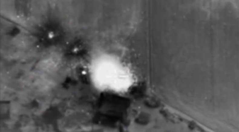 ISIS HQ, command point, ammo depot destroyed in Russian military Syria night op
