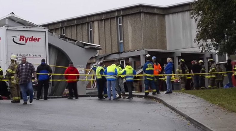 School roof collapses in N. Carolina, 20 students injured by concrete rubble (VIDEO)