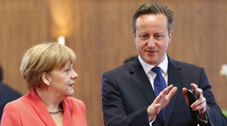 Cameron & Merkel to hold talks on UK EU membership, refugee crisis