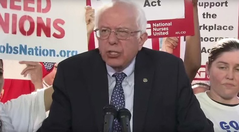 Bernie Sanders unveils bill proposing major pro-union labor reforms