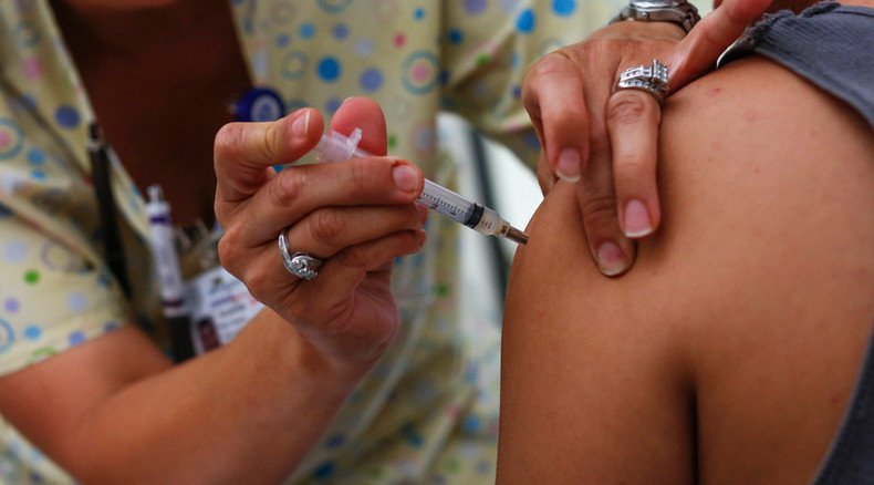 NJ pharma corp employees tested for HIV, hepatitis after nurse reused syringe for flu shots