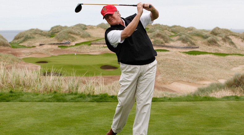 Donald Trump takes golf course fight against Scottish turbines to Supreme Court