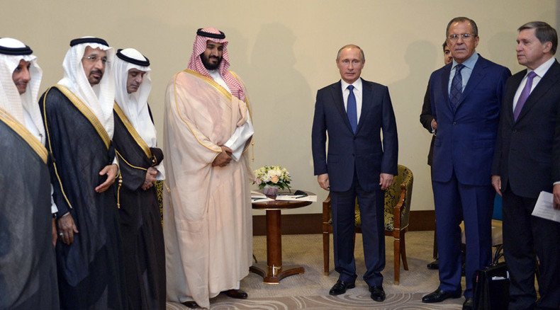 Putin and Saudi defense minister meet in Russia, agree on common goals in Syria