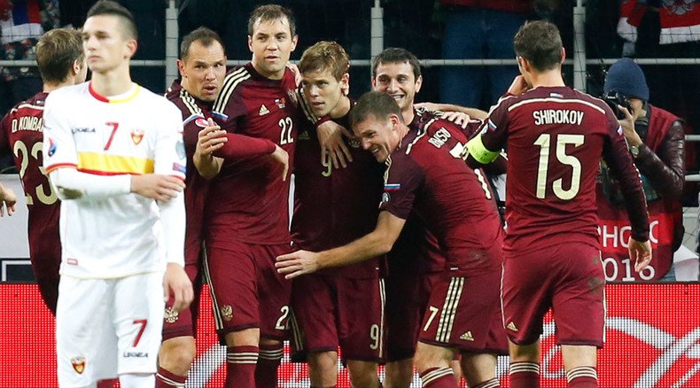 Russia beats Montenegro 2-0, qualifies for Euro-2016