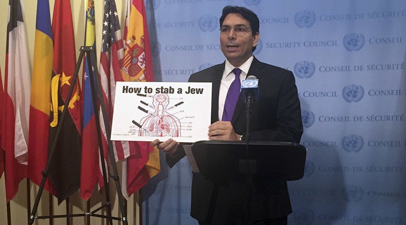 'They teach kids to stab Jews at school' – claims Israel's new UN envoy