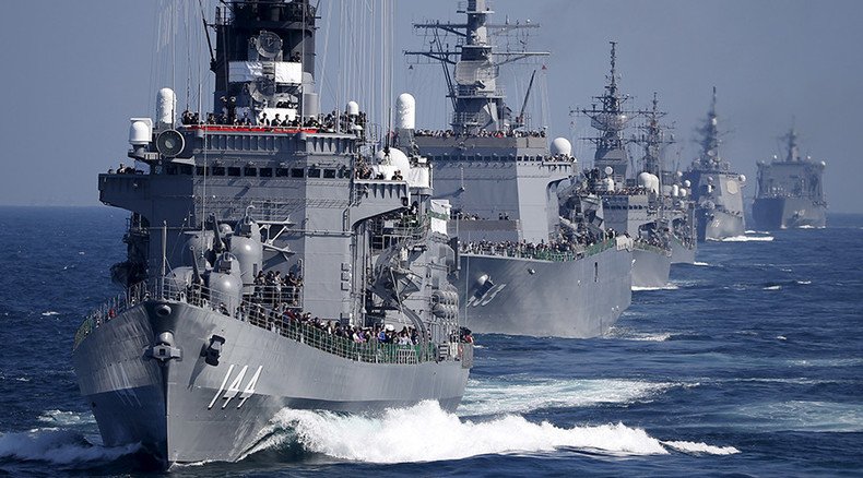 Japan displays naval power as US extends home fleet’s operation to entire Pacific (VIDEO)
