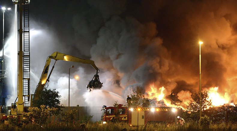 3rd refugee shelter torched in Sweden in 6 days