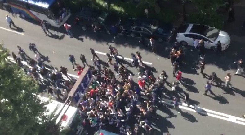 Several injured in violent brawl outside Turkish embassy in Japan