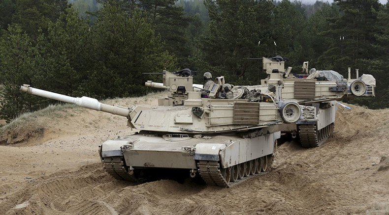 Abrams tanks and Bradley vehicles: US heavy military equipment arrive in Estonia 