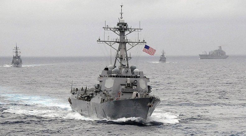 China furious after US Navy destroyer passes disputed islands in S. China Sea 