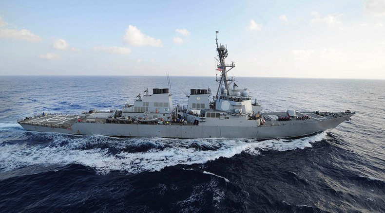South China Sea tensions: US declares right to fly, sail anywhere intl law allows