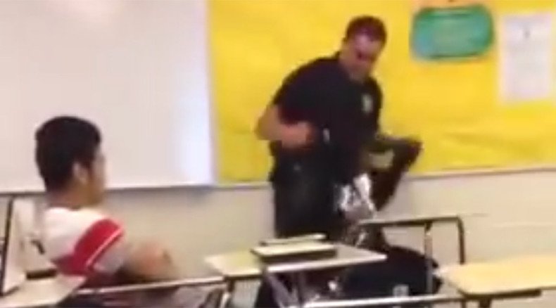 SC sheriff fires deputy who slammed black student in classroom