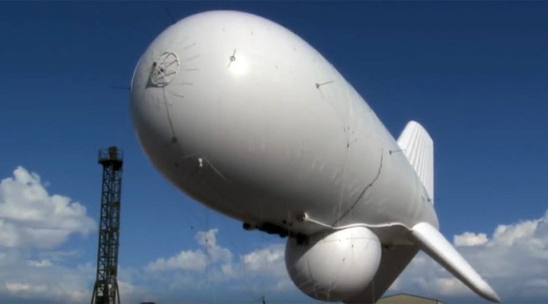 Pentagon spy blimp breaks free, floats menacingly over US East Coast