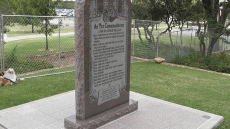 Ten Commandments slab removed from Oklahoma capitol grounds