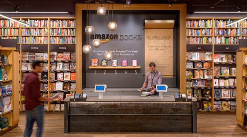 If you can beat 'em, join 'em: Amazon opens first physical bookstore