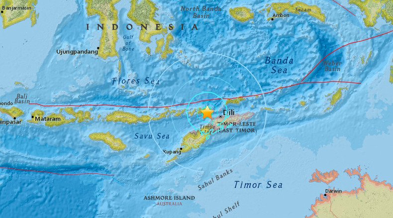 6.3 quake hits near East Timor’s capital, damage reported 