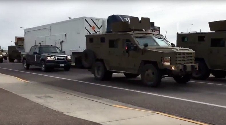 Nuke rear-ender: Feds armored vehicle collides into truck with missile (VIDEO)