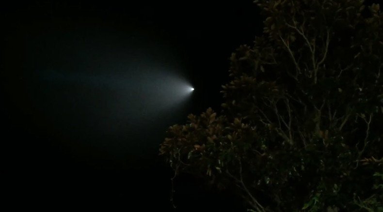 UFO, meteor, military? Celestial object over California turns out to be Trident missile (VIDEO)