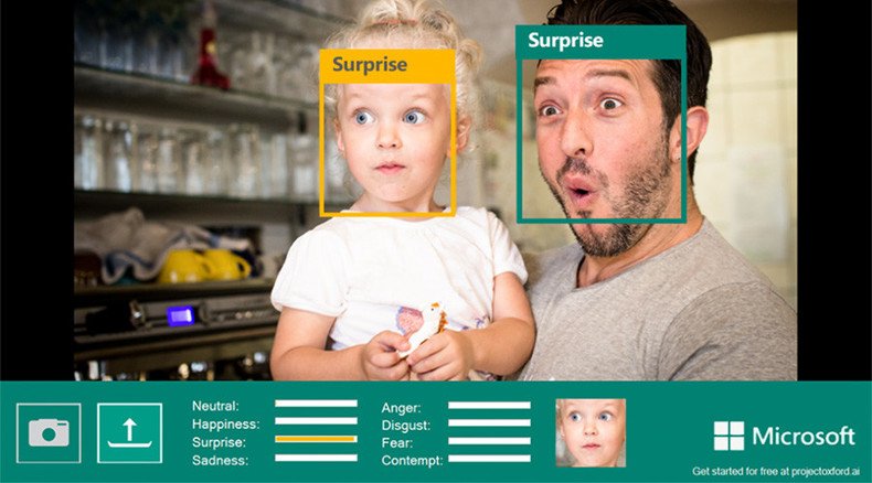 Happily disgusted or sadly angered: Can Microsoft guess what you feel – by your photo? 