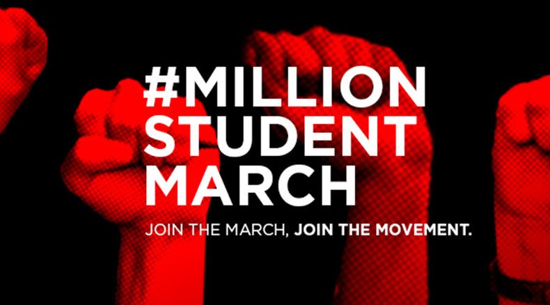 Million Student March: 100+ US campuses rally against tuition fees & student debt