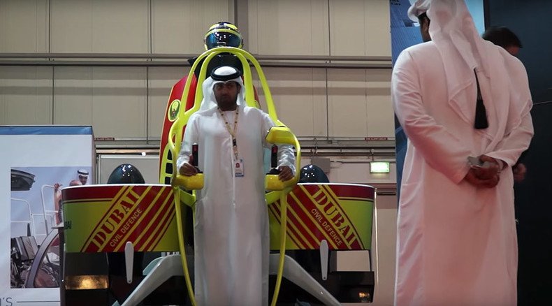 Dubai's firefighters now have jetpacks
