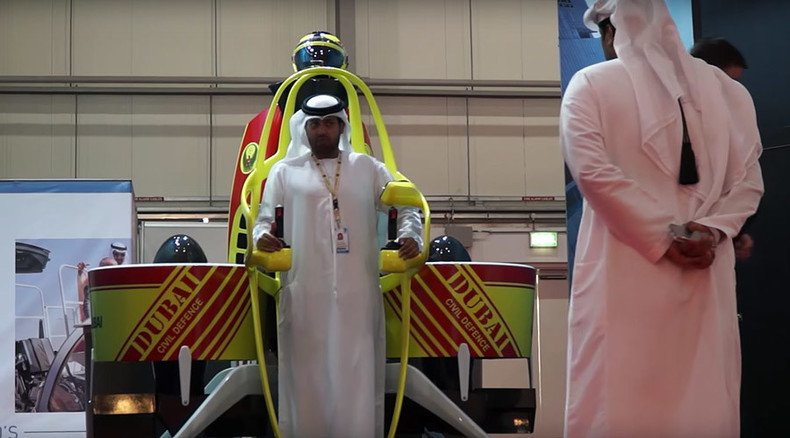 Dubai's firefighters will soon use jetpacks