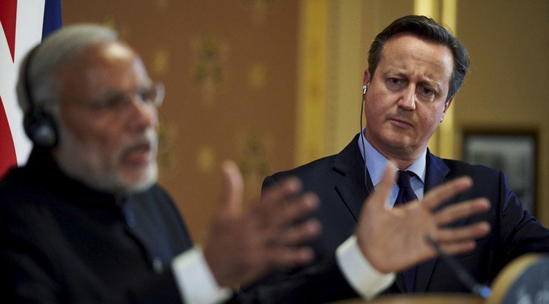 Britain & India sign £9bn trade deals despite human rights protests
