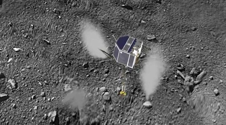 Touchdown! What landing on a comet looks like (VIDEO)