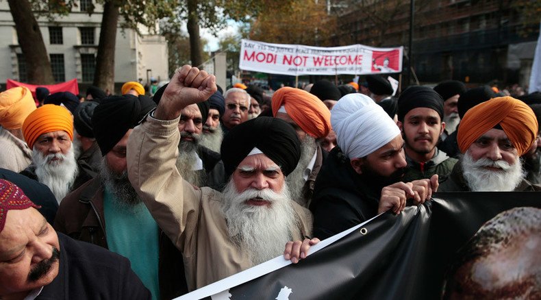‘Hindu fascism’: Protesters target Modi’s Wembley Stadium welcome