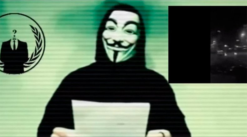 ‘Anonymous will hunt you down!’ Hacktivists declare ‘total war’ on ISIS after Paris attacks