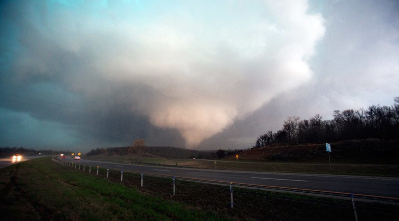 Chemical spill, gas leaks reported after massive tornado levels Texas Halliburton plant